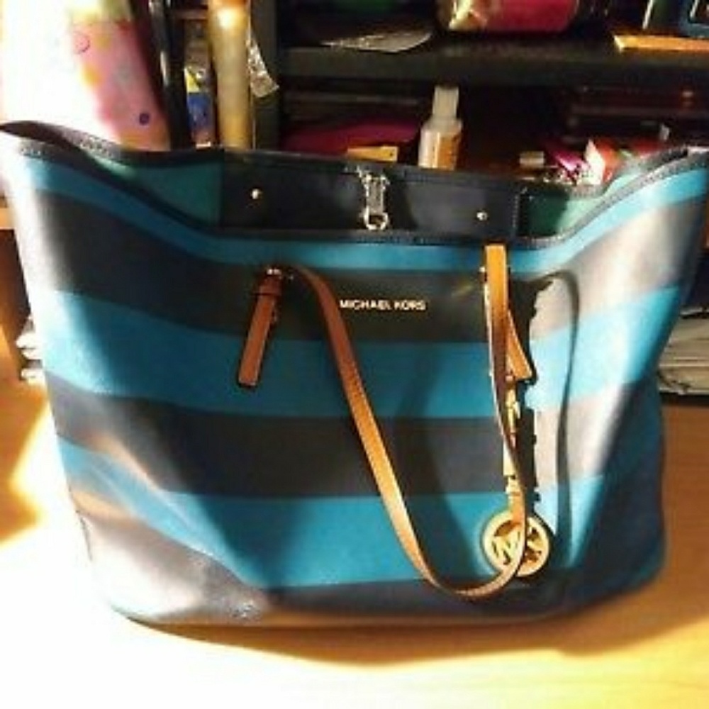 Michael Lord Blue Tote Bag